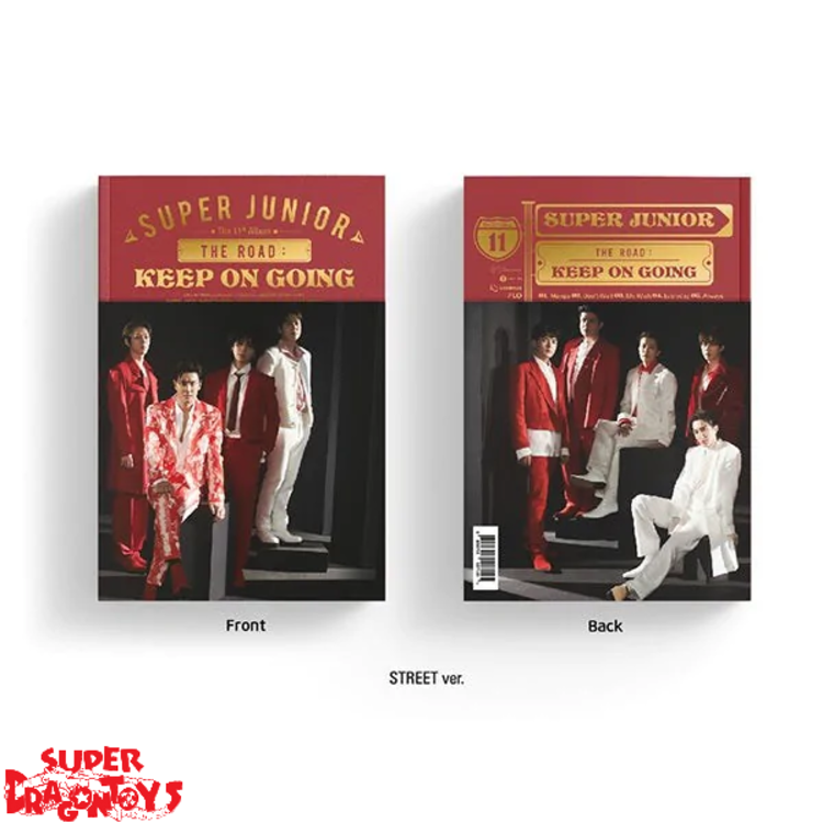 SUPER JUNIOR (슈퍼주니어) - THE ROAD : KEEP ON GOING - 11TH ALBUM