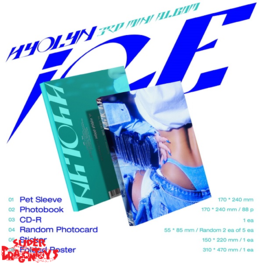 HYOLYN (효린) - ICE - 3RD MINI ALBUM + [ON PACK FOLDED POSTER]