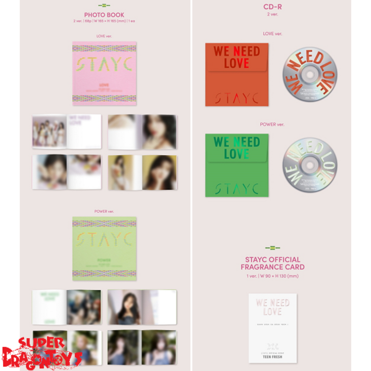 STAYC (스테이씨) - WE NEED LOVE - 3RD SINGLE ALBUM