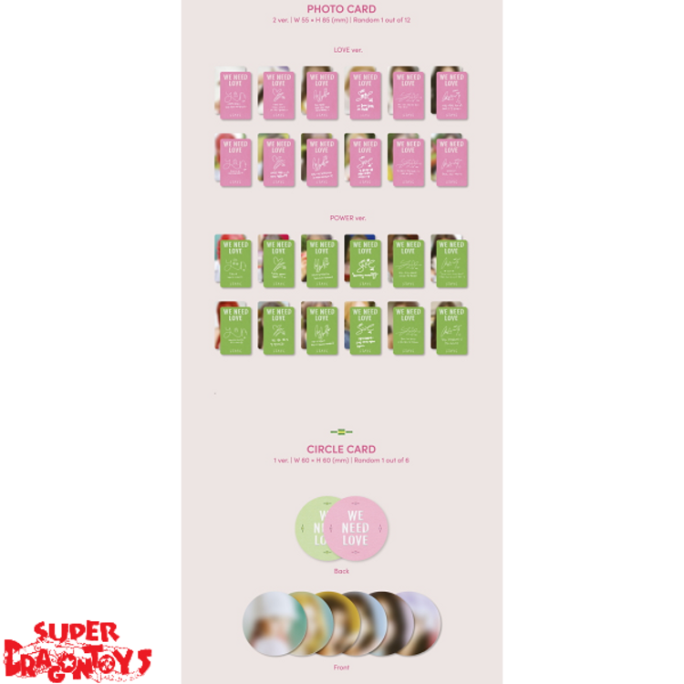 STAYC (스테이씨) - WE NEED LOVE - 3RD SINGLE ALBUM