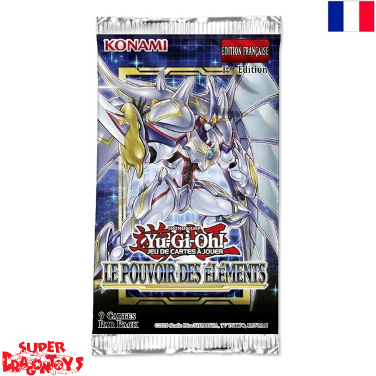 KONAMI YUGIOH TCG - BOOSTER "LE POUVOIR DES ELEMENTS" - EDITION FRANCAISE