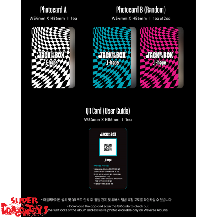J-HOPE [BTS] - JACK IN THE BOX - [PLATFORM / WEVERSE VER.] - 1ST MINI ALBUM