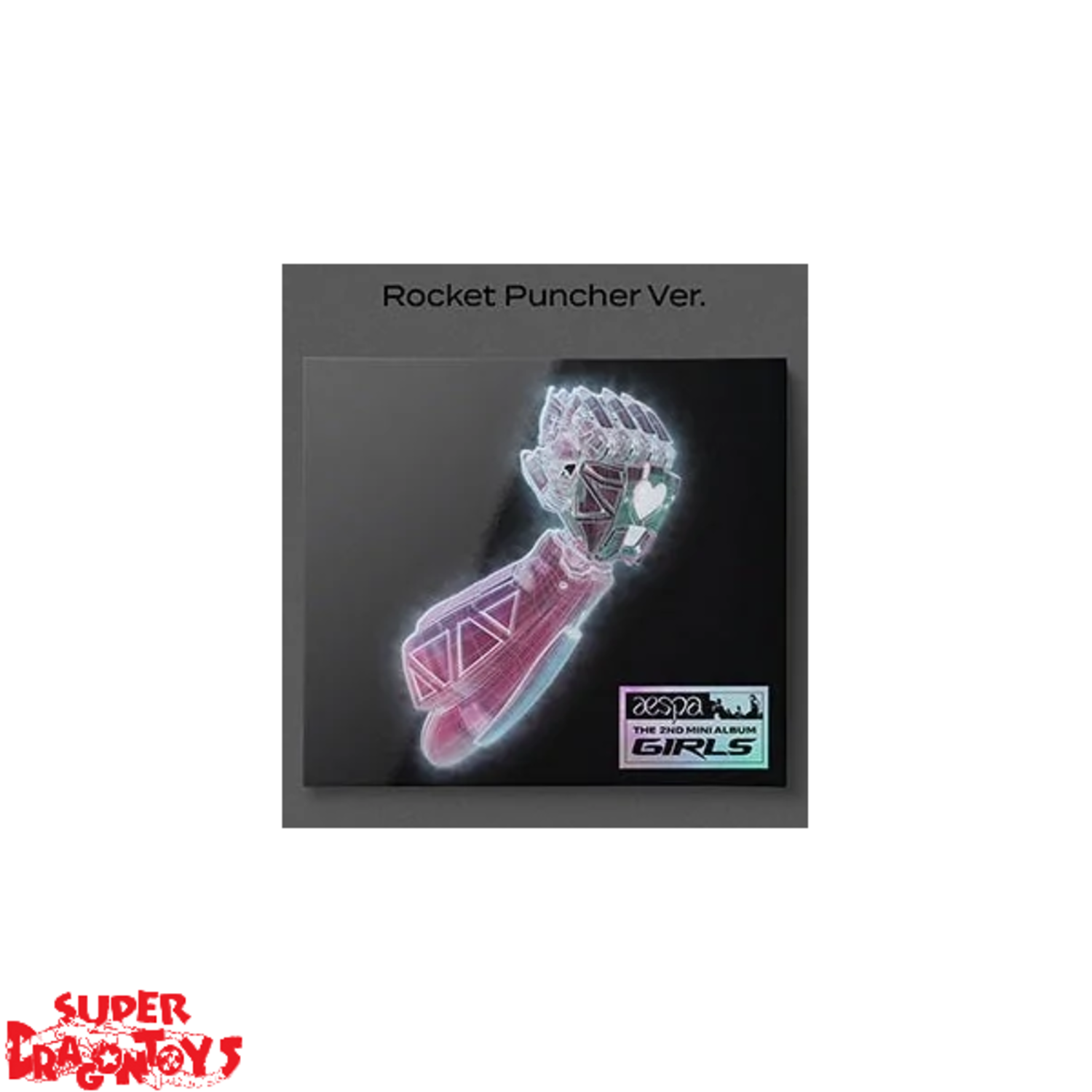 AESPA (에스파) - GIRLS - [DIGIPACK VER.] - 2ND MINI ALBUM - SUPERDRAGONTOYS