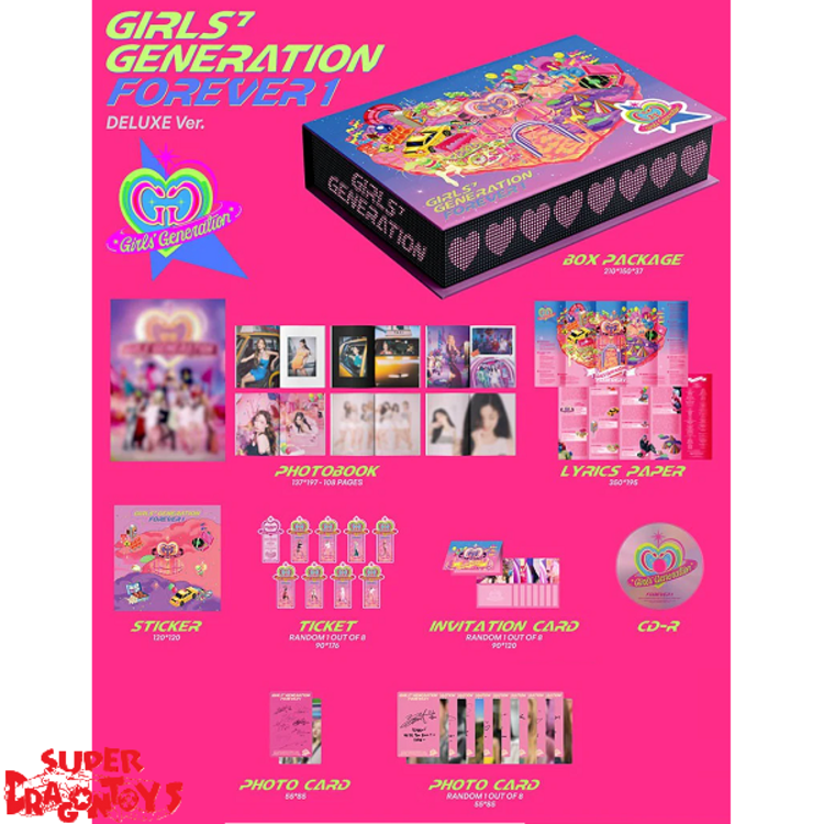 GIRLS' GENERATION (소녀시대) - FOREVER 1 - [DELUXE VERSION] - 7TH ALBUM
