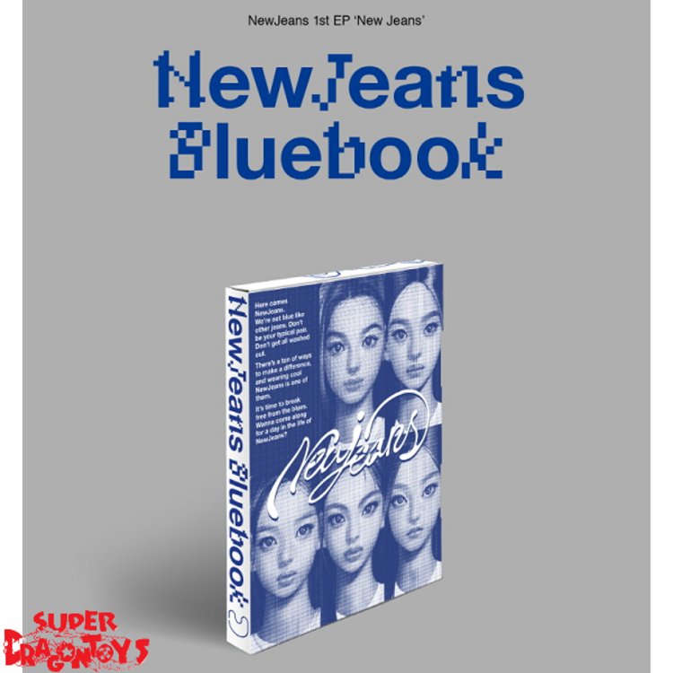 NEWJEANS (뉴진스) - NEWJEANS - [BLUEBOOK VERSION] - 1ST EP