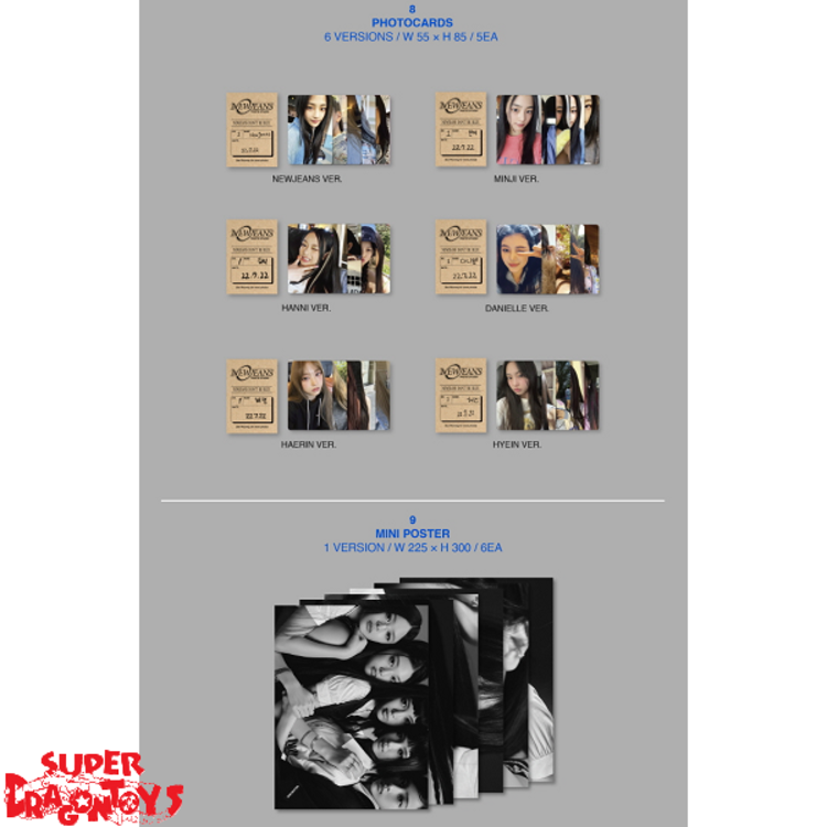 NEWJEANS (뉴진스) - NEWJEANS - [BLUEBOOK VERSION] - 1ST EP