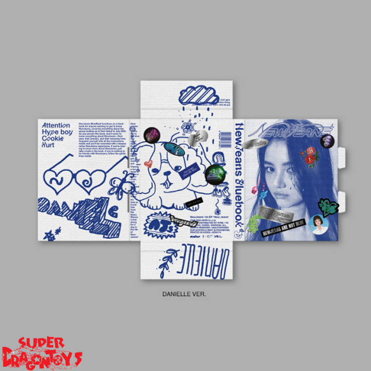 NEWJEANS (뉴진스) - NEWJEANS - [BLUEBOOK VERSION] - 1ST EP