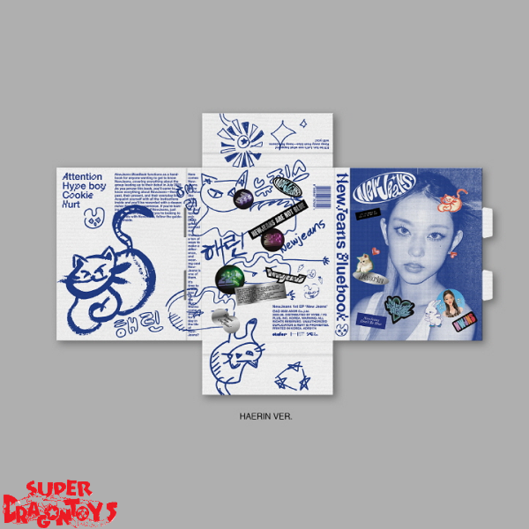 NEWJEANS (뉴진스) - NEWJEANS - [BLUEBOOK VERSION] - 1ST EP