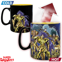 ABYSTYLE SAINT SEIYA - MUG MAGIQUE THERMO REACTIF "12 CHEVALIERS D'OR"