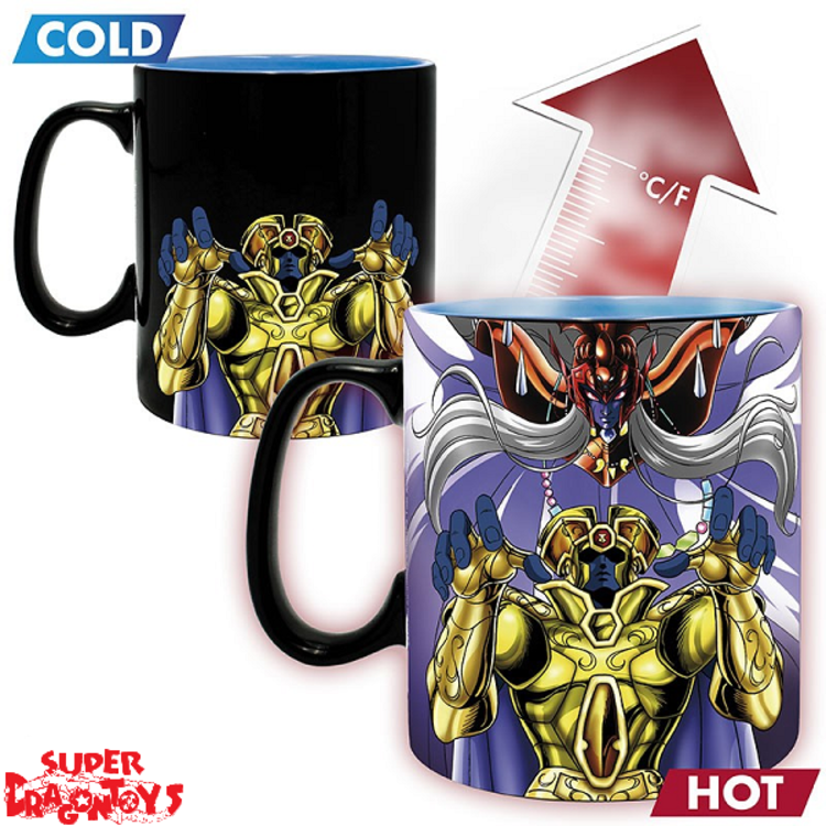 ABYSTYLE SAINT SEIYA - MUG MAGIQUE THERMO REACTIF "PEGASE VS POPE"