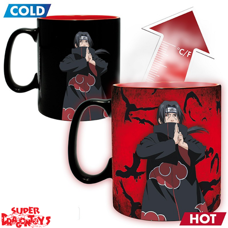 ABYSTYLE NARUTO SHIPPUDEN - MUG MAGIQUE THERMO REACTIF "KAKASHI VS ITACHI"