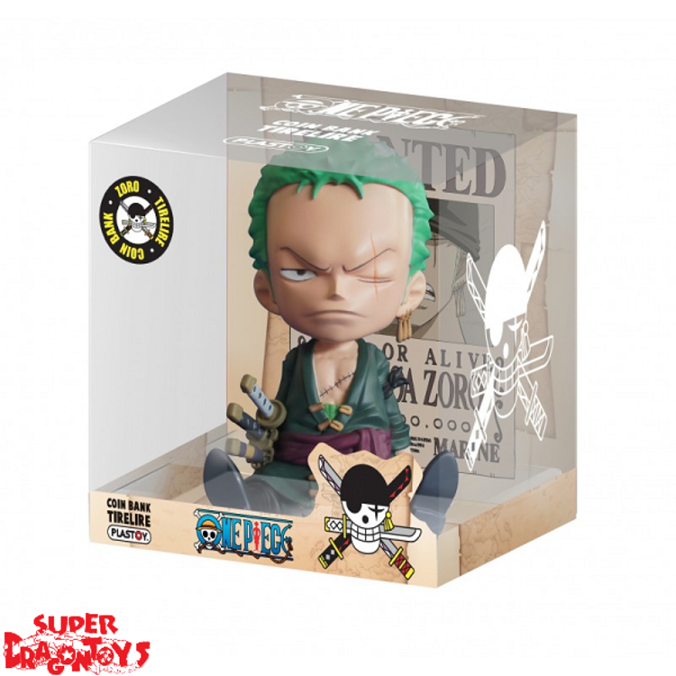 ONE PIECE - RORONOA ZORO COIN BANK - PLASTOY