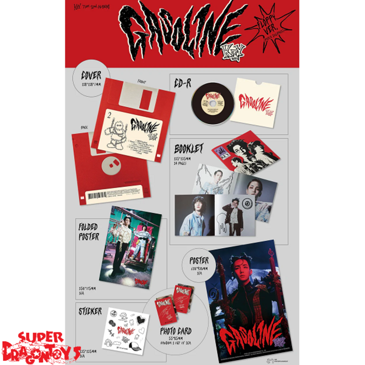 KEY (키) [SHINEE] - GASOLINE - [FLOPPY VER.] - 2ND ALBUM