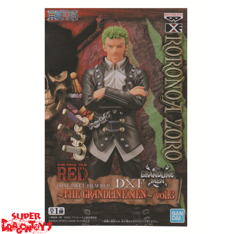 BANPRESTO ONE PIECE FILM RED - RORONOA ZORO - DXF "THE GRANDLINE MEN" VOL.3