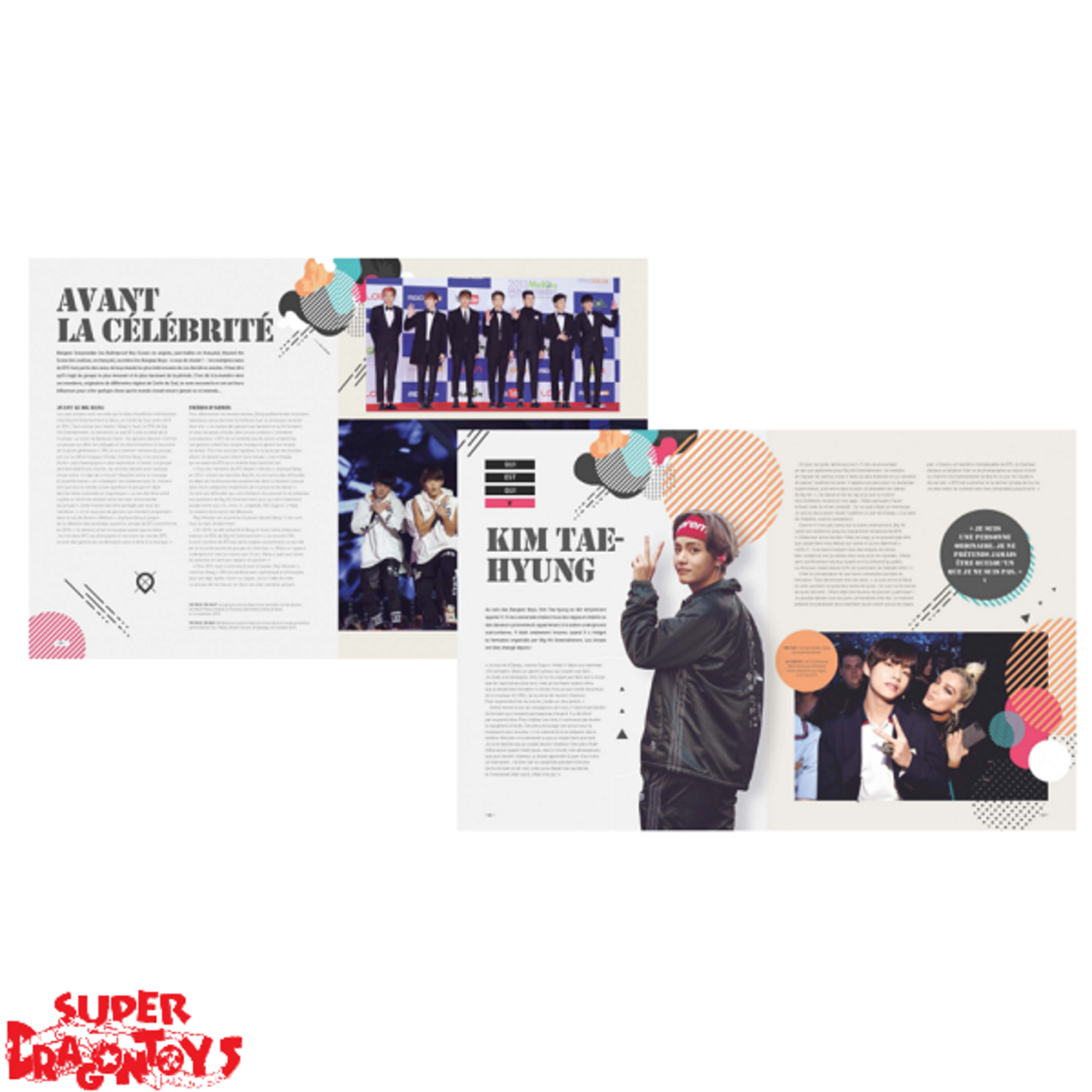 BTS (방탄소년단) - LE GUIDE ULTIME - LIVRE RELIÉ [EDITION FRANCAISE] -  SUPERDRAGONTOYS