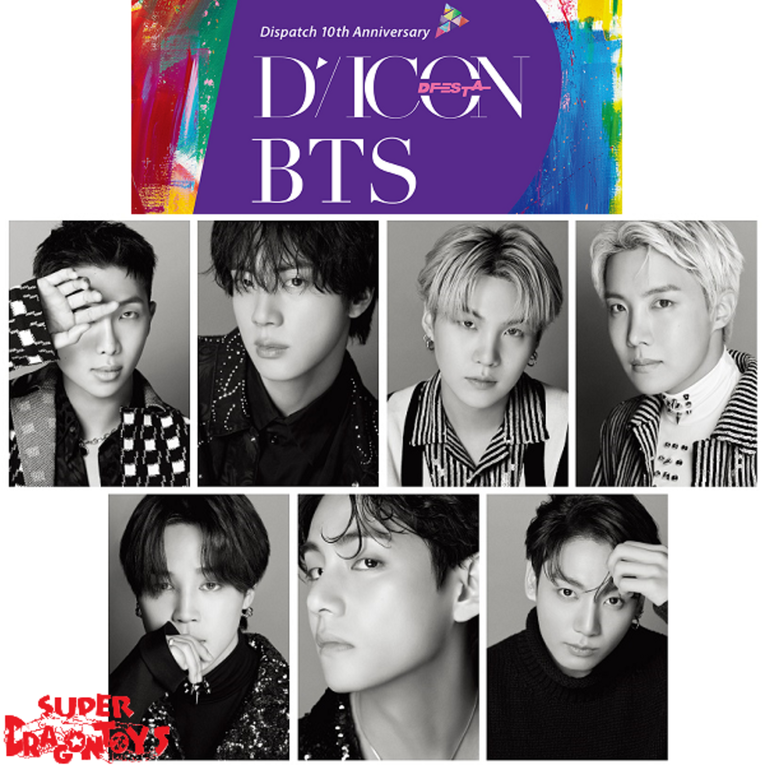 BTS (방탄소년단) - D/ICON DFESTA [DISPATCH 10TH ANNIVERSARY] PHOTOBOOK - KOREAN  EDITION