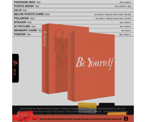 JAY B (제이비) [GOT7] - BE YOURSELF - 2ND EP ALBUM - SUPER DRAGON TOYS