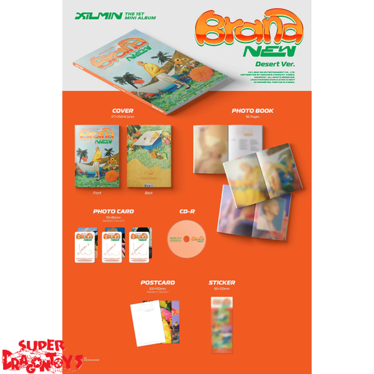 XIUMIN (시우민) [EXO] - BRAND NEW - [PHOTOBOOK VER.] - 1ST MINI ALBUM