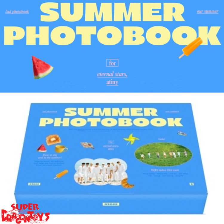 ATEEZ (에이티즈) - 2022 SUMMER PHOTOBOOK [FOR ETERNAL STARS, ATINY] - [DVD + PHOTOBOOK] PACKAGE