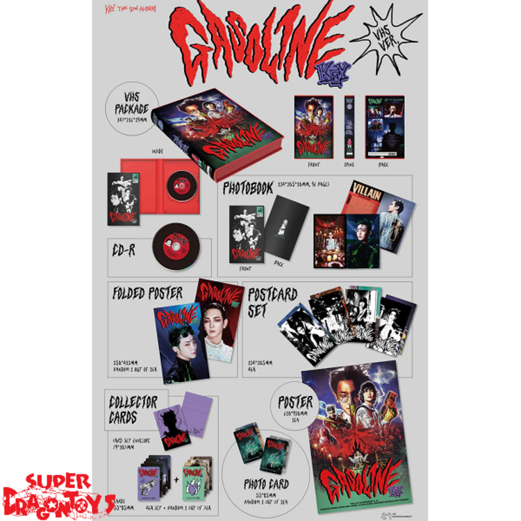 KEY (키) [SHINEE] - GASOLINE - [VHS VER.] - 2ND ALBUM
