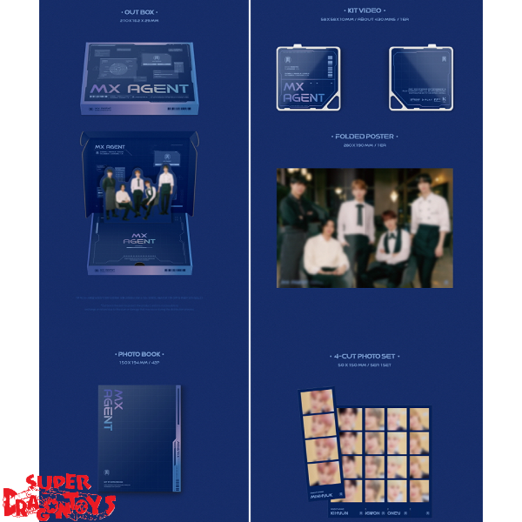MONSTA X (몬스타엑스) - 2022 [MX AGENT] 6TH OFFICIAL FANCLUB "MONBEBE FAN CONCERT" - [KIT VIDEO + PHOTOBOOK] PACKAGE