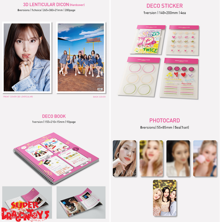 TWICE (트와이스) - D/ICON DFESTA [DISPATCH 10TH ANNIVERSARY] PHOTOBOOK - KOREAN EDITION