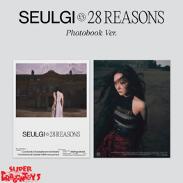SEULGI (슬기) [RED VELVET] - 28 REASONS - [PHOTOBOOK VER.] - 1ST MINI ALBUM