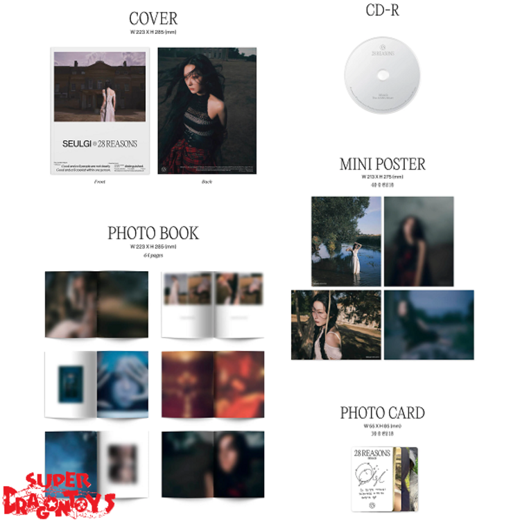 SEULGI (슬기) [RED VELVET] - 28 REASONS - [PHOTOBOOK VER.] - 1ST MINI ALBUM