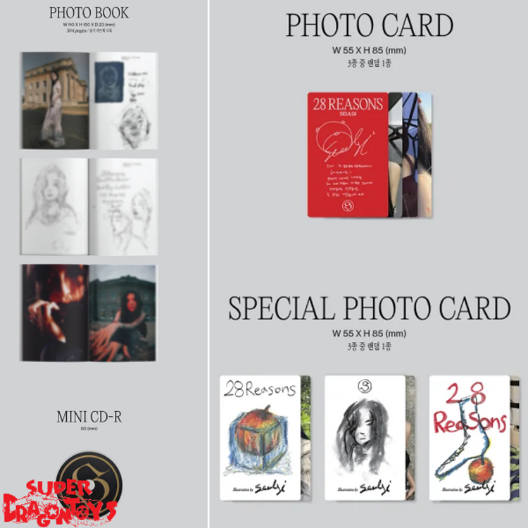SEULGI (슬기) [RED VELVET] - 28 REASONS - [SPECIAL VER.] - 1ST MINI ALBUM