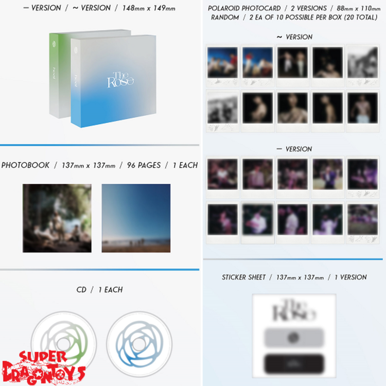 THE ROSE (더 로즈) - HEAL - 1ST FULL ALBUM
