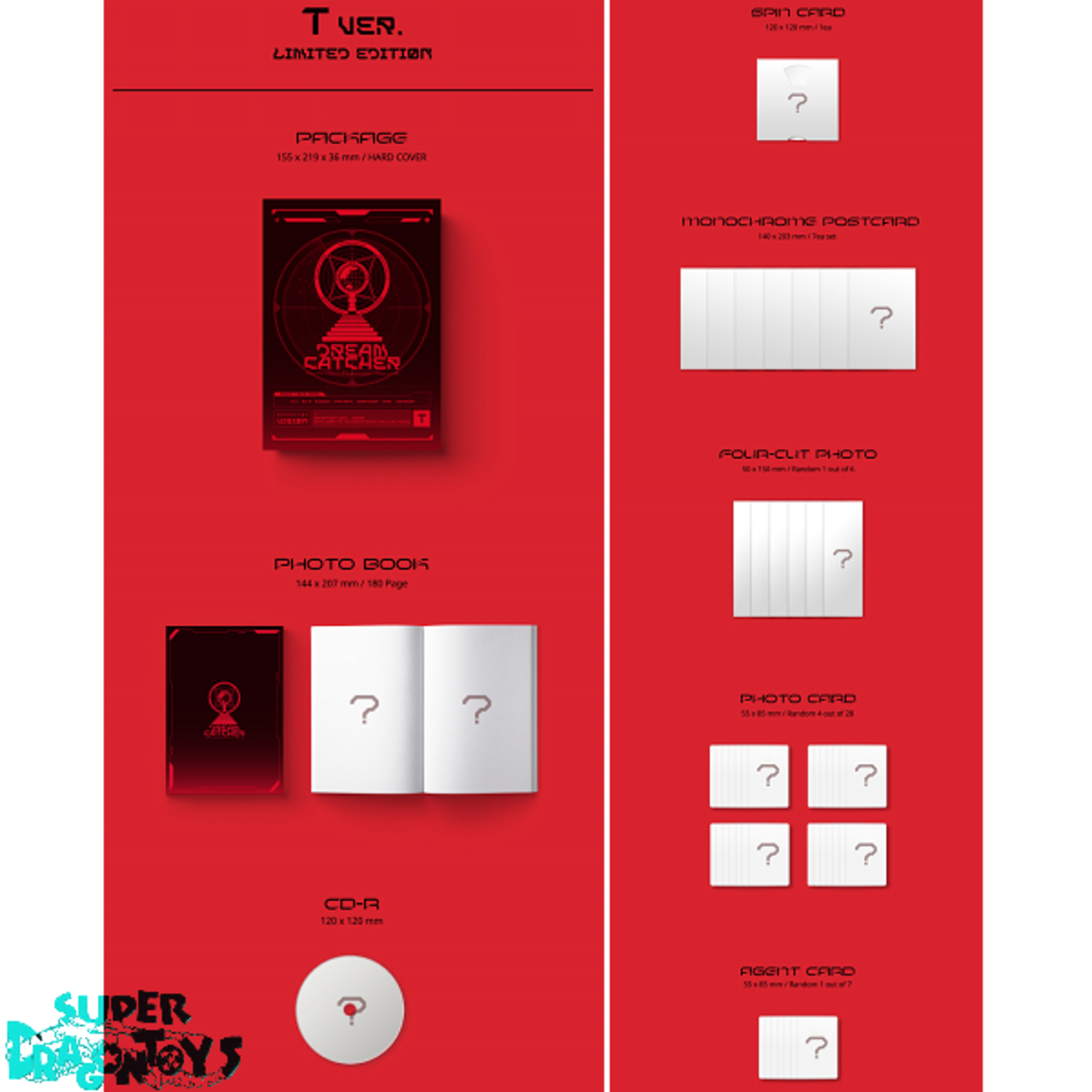 Album Dreamcatcher Apocalypse: From Us W Ver. Limited Edition - 8ème Mini Album + Cadeau Magasin