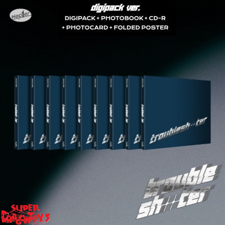 KEP1ER (케플러) - TROUBLESHOOTER - [DIGIPACK VER.] - 3RD MINI ALBUM + [ON-PACK FOLDED POSTER]