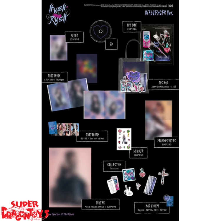 LEE CHAE YEON (이채연) [IZ*ONE] - HUSH RUSH - 1ST MINI ALBUM