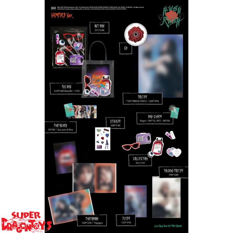 LEE CHAE YEON (이채연) [IZ*ONE] - HUSH RUSH - 1ST MINI ALBUM