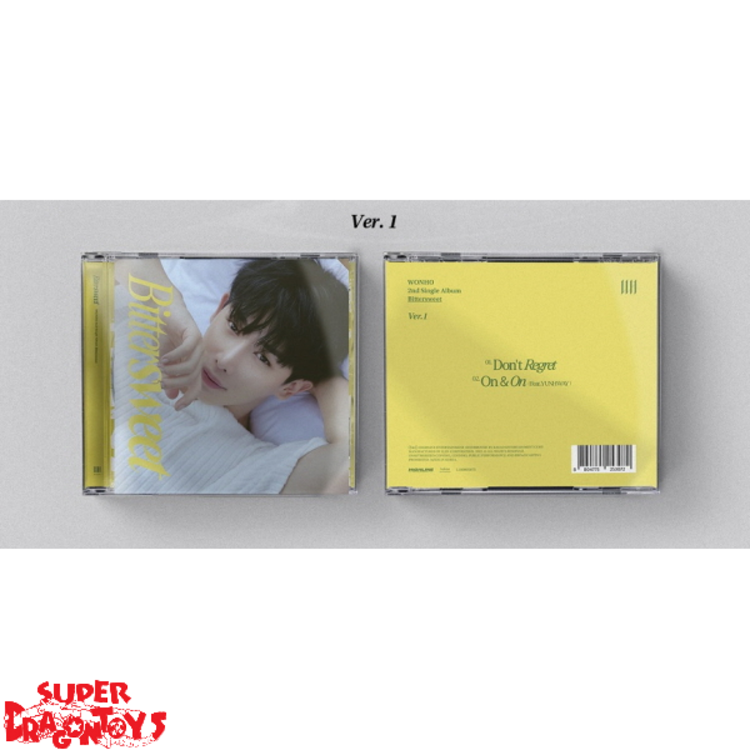 WONHO (원호) - BITTERSWEET - [JEWEL VER.] - 2ND SINGLE ALBUM + [ON-PACK FOLDED POSTER]
