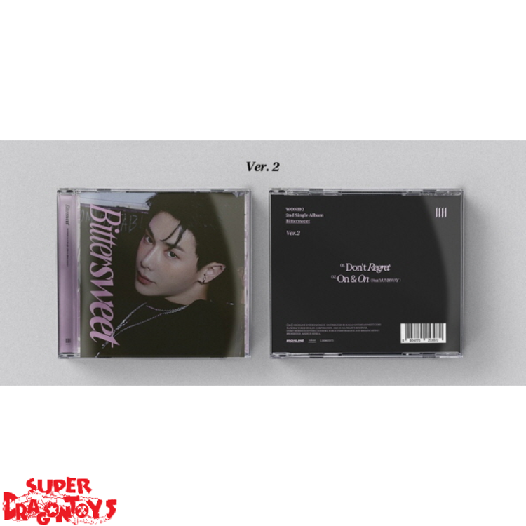 WONHO (원호) - BITTERSWEET - [JEWEL VER.] - 2ND SINGLE ALBUM + [ON-PACK FOLDED POSTER]
