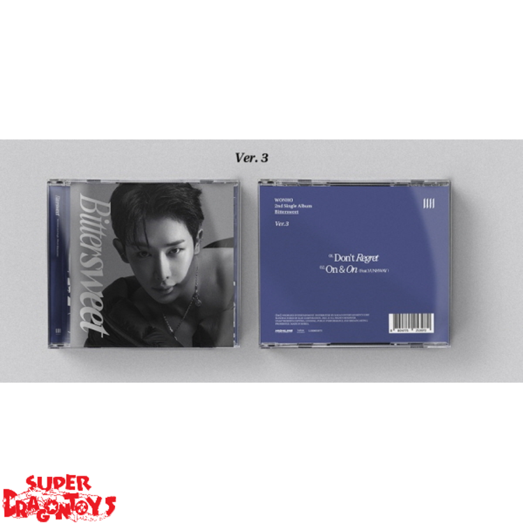 WONHO (원호) - BITTERSWEET - [JEWEL VER.] - 2ND SINGLE ALBUM + [ON-PACK FOLDED POSTER]