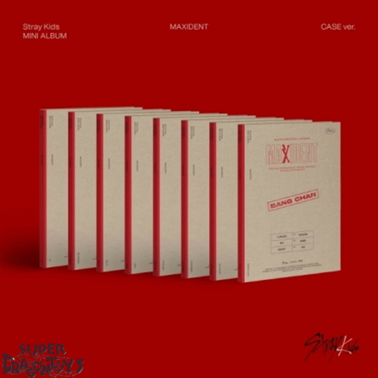 STRAY KIDS (스트레이 키즈) - MAXIDENT - [PAPER CASE VER.] - MINI ALBUM