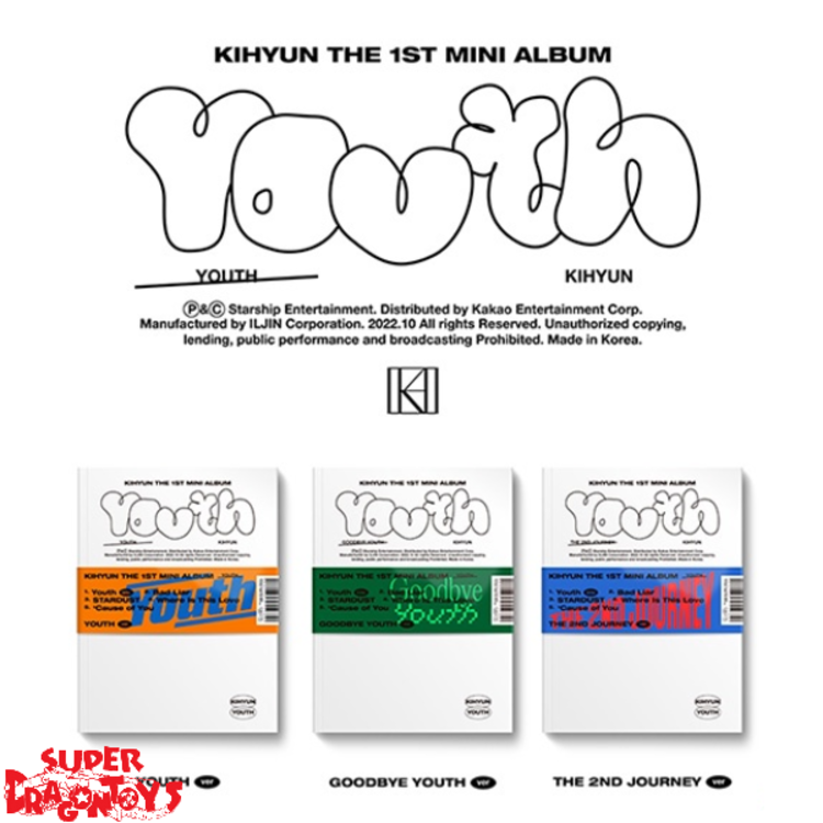 KIHYUN (유기현) [MONSTA X] - YOUTH - 1ST MINI ALBUM
