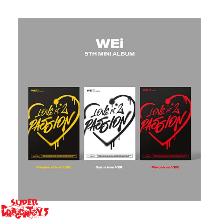 WEI (위아이) - LOVE PASSION [PT. 2] - 5TH MINI ALBUM