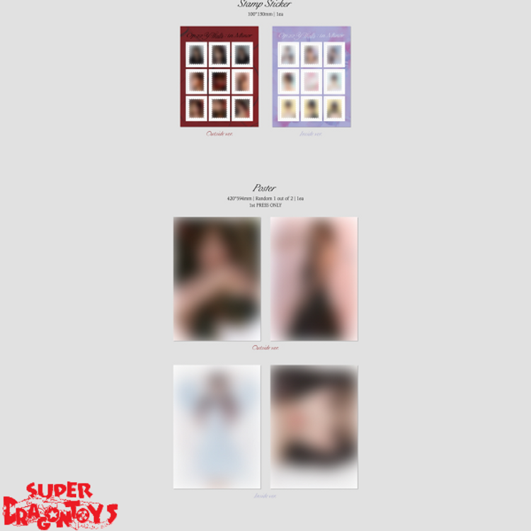 JO YURI (조유리) [IZ*ONE] - OP.22 Y-WALTZ : IN MINOR - 2ND SINGLE ALBUM