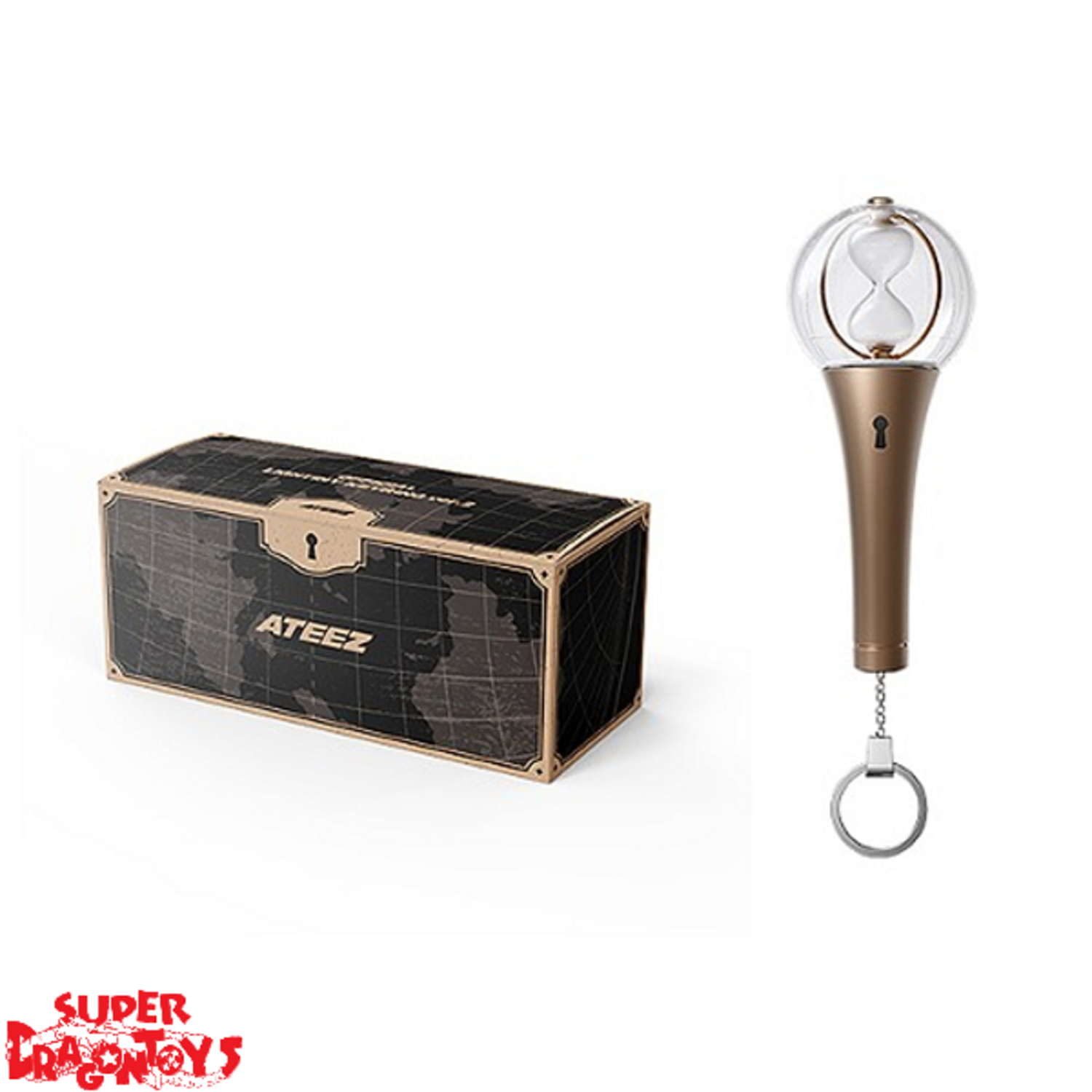 ATEEZ (에이티즈) - OFFICIAL LIGHTINY KEYRING VER.2 - SUPER DRAGON TOYS