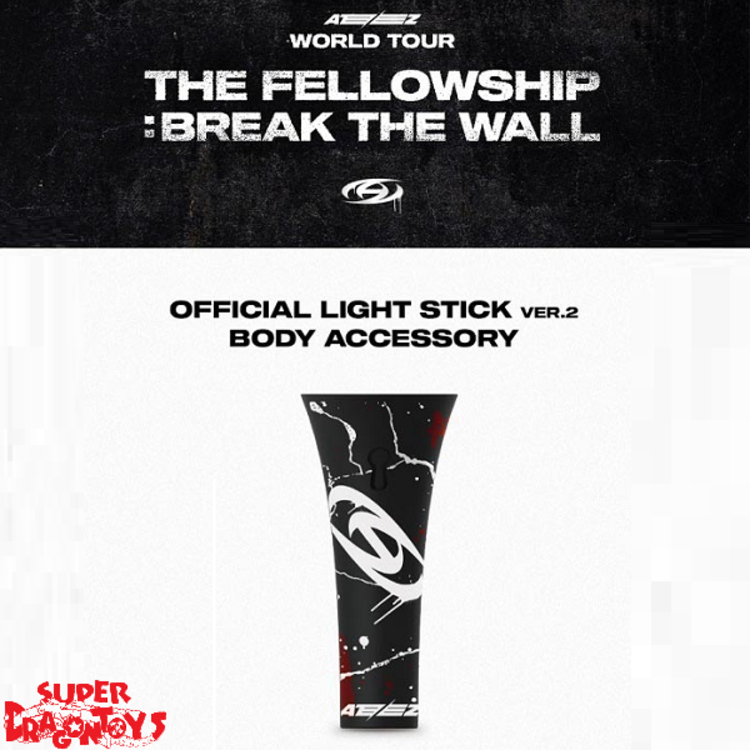 ATEEZ (에이티즈) - [THE FELLOWSHIP : BREAK THE WALL] OFFICIAL LIGHT STICK VER.2 BODY ACCESSORY