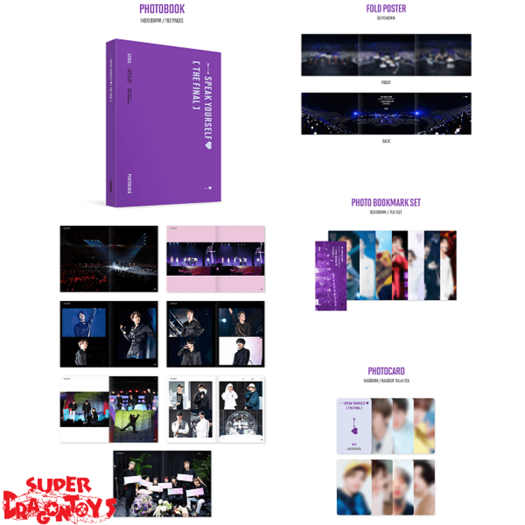 BTS (방탄소년단) - BTS WORLD TOUR LOVE YOURSELF : SPEAK YOURSELF [THE FINAL] - [DIGITAL CODE + PHOTOBOOK] PACKAGE