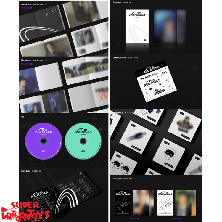 JIN (김석진) [BTS] - THE ASTRONAUT - [WEVERSE] - 1ST MINI ALBUM