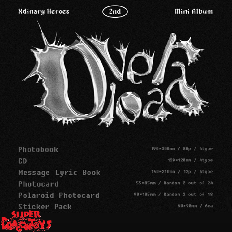 XDINARY HEROES (엑스디너리 히어로즈) - OVERLOAD - 2ND MINI ALBUM