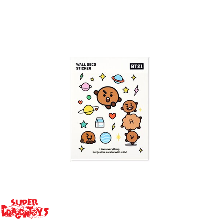 BTS (방탄소년단) - BT21 WALL DECO STICKER - OFFICIAL MD