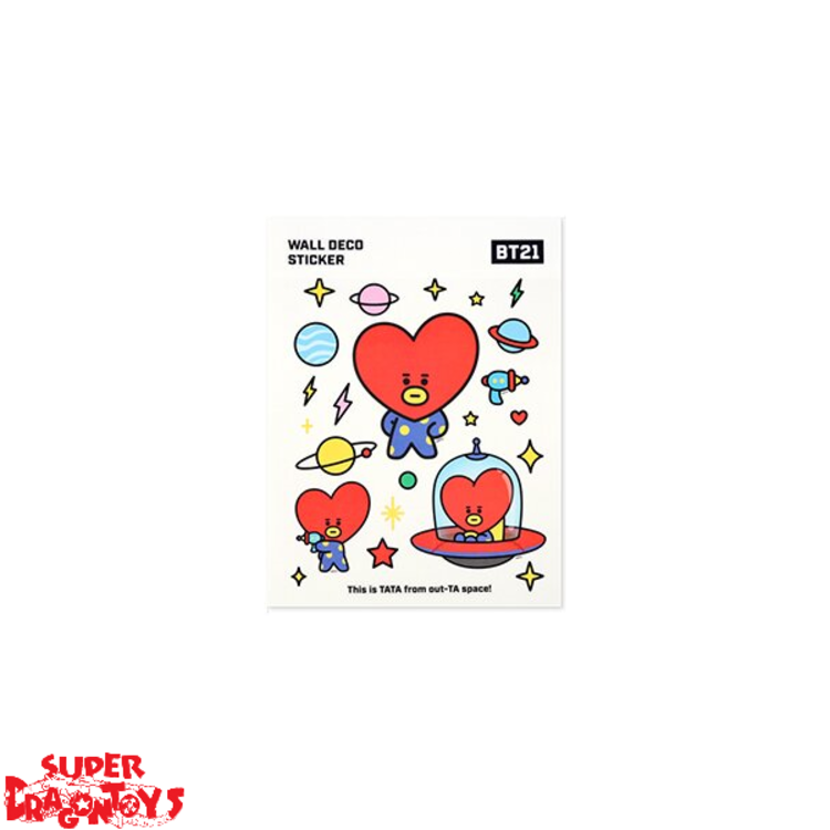 BTS (방탄소년단) - BT21 WALL DECO STICKER - OFFICIAL MD