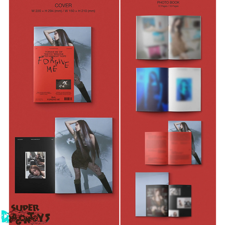 BOA (보아) - FORGIVE ME - [HATE VER.] - 3RD MINI ALBUM