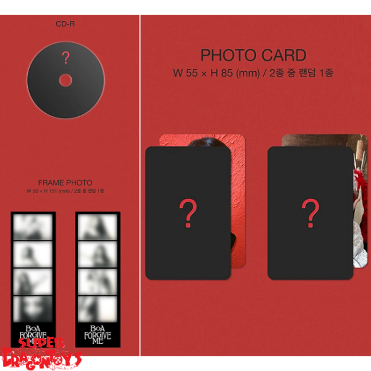 BOA (보아) - FORGIVE ME - [HATE VER.] - 3RD MINI ALBUM